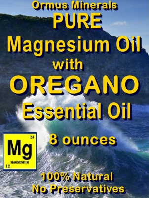 Ormus Minerals -Pure Magnesium Oil with OREGANO EO Ormus Minerals -Pure Magnesium Oil with OREGANO EO